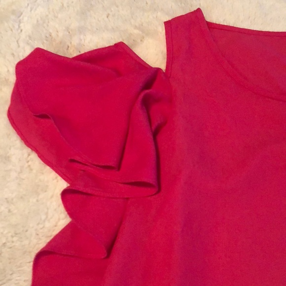 Hot pink blouse - Picture 2 of 2